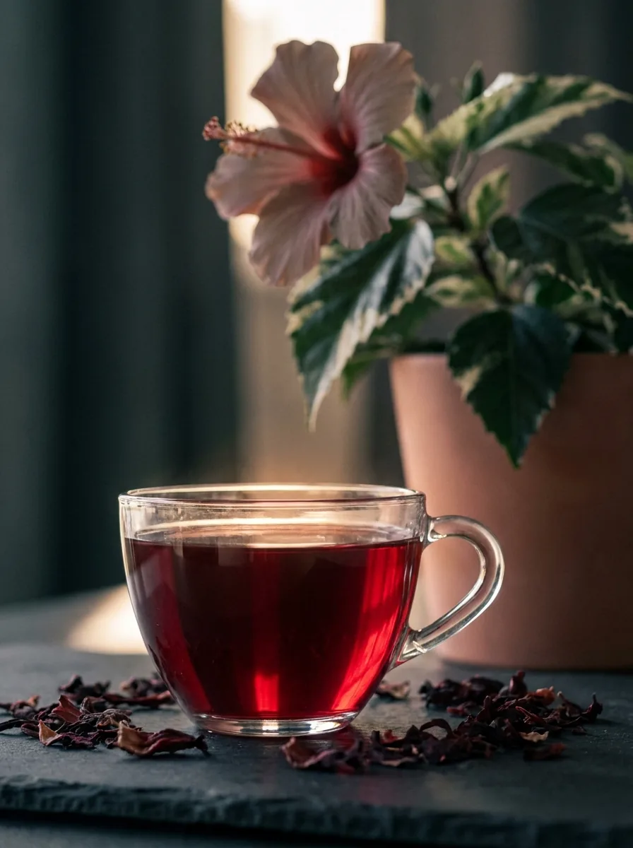 Hibiscus herbal tea