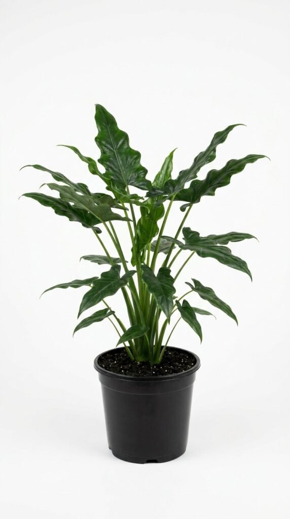 Alocasia Dragons Breath (heterophylla) - 6”
