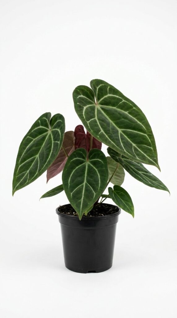 Anthurium Red Crystallinum (Batch 2) - 6”