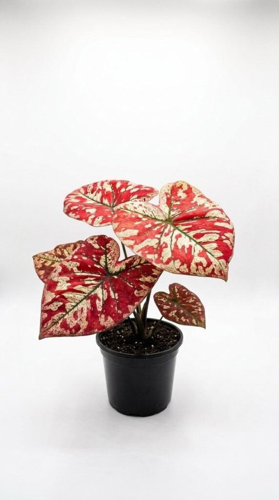 Caladium Scarlet Mary - 4"