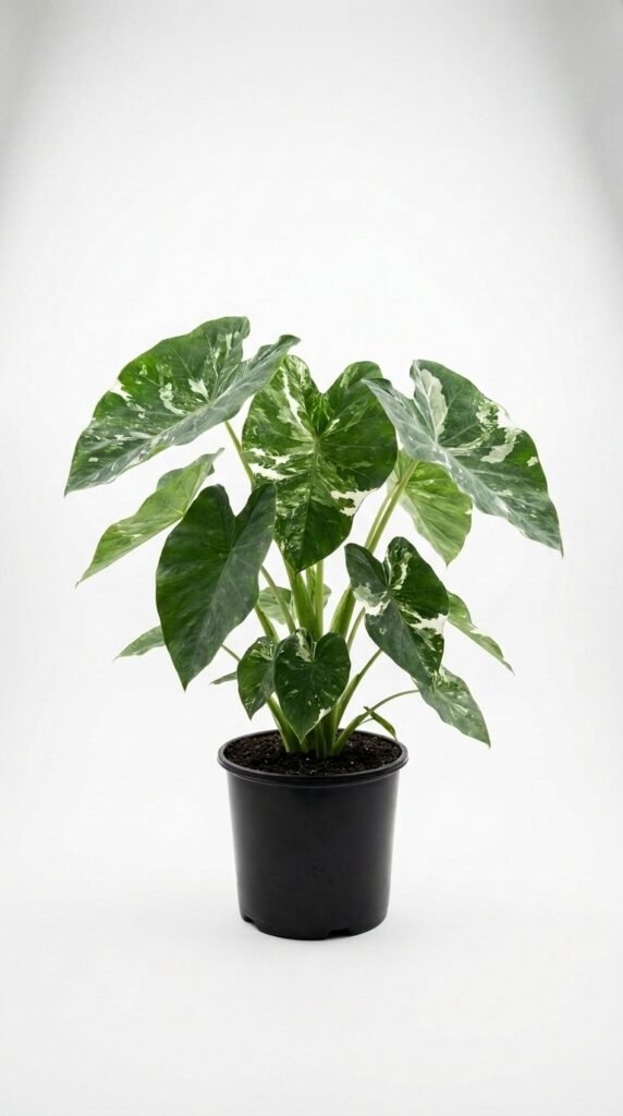 Colocasia esculenta Diamond Icicles- 6”