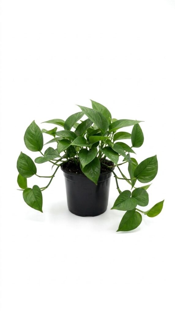 Epipremnum Jade Green Pothos - 10” HB