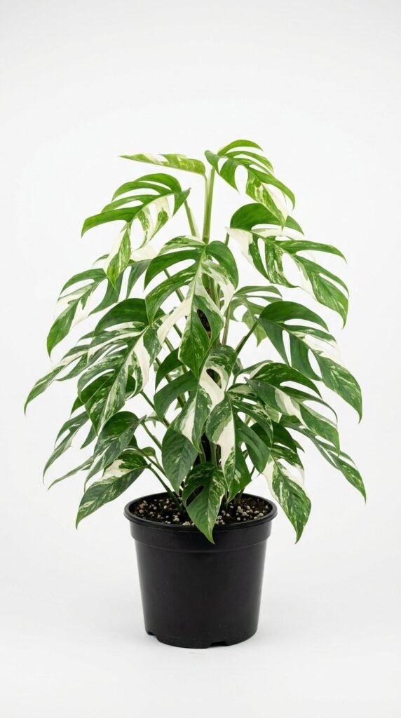Epipremnum pinnatum Albo - 6”