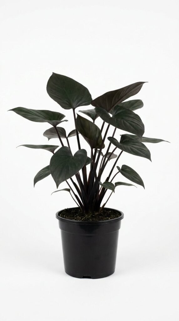 Homalomena Sp. Black - 4"