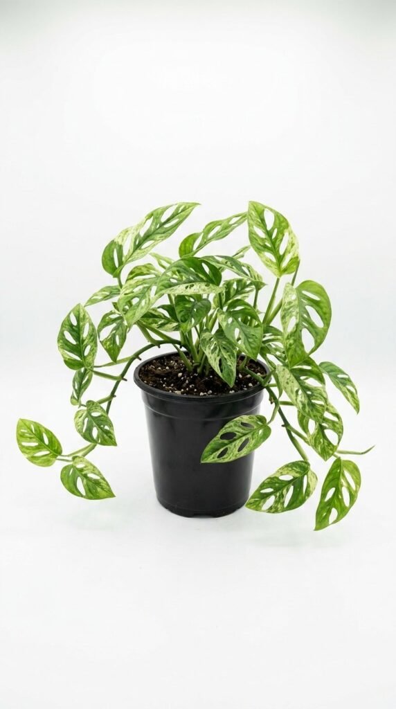 Monstera adansonii Mint Variegated - 4"