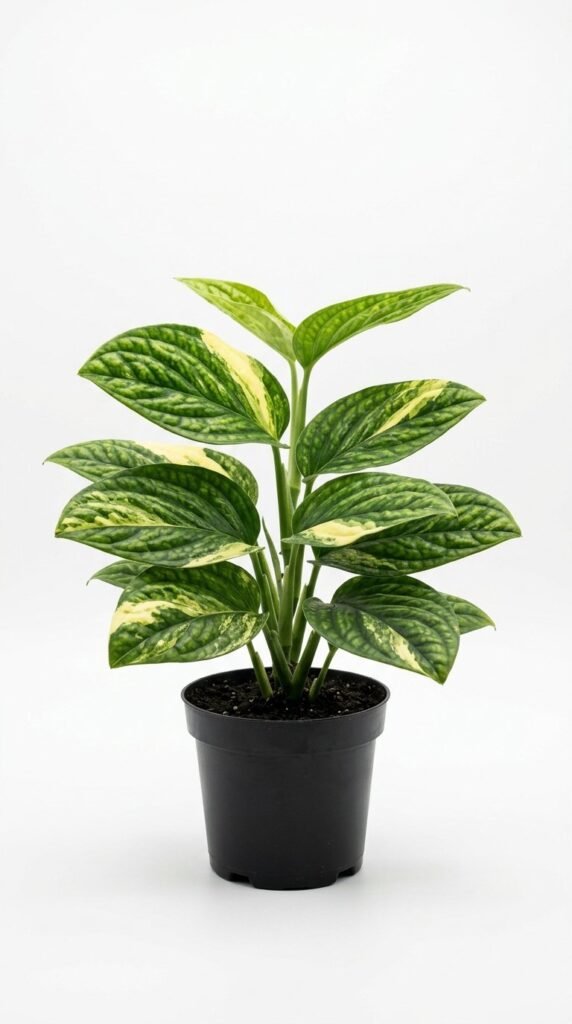 Monstera sp. Peru Variegated - 4”