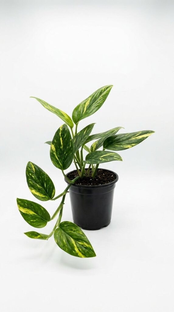 Monstera standleyana variegated Yellow - 4”