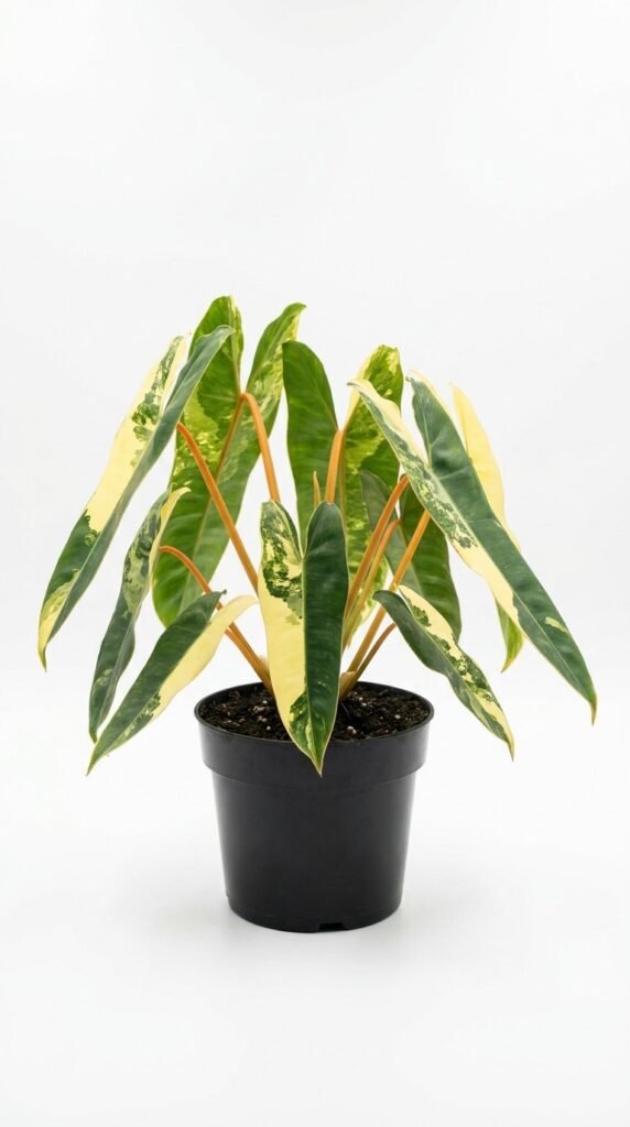 Philodendron billietiae variegated - 4"