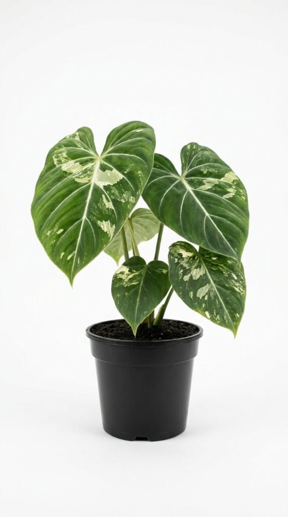 Philodendron gloriosum Snow Leopard Variegated - 4"