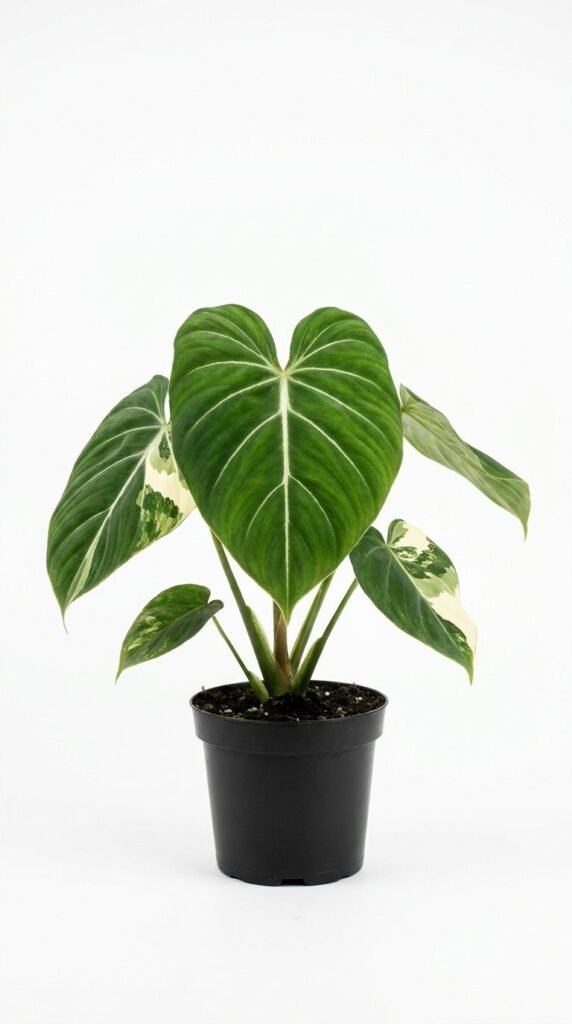 Philodendron gloriosum Variegated - 4”