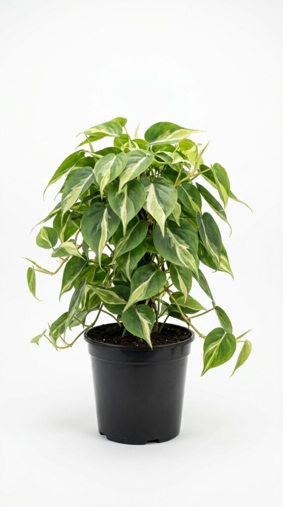 Philodendron hederaceum Cream Splash - 6”