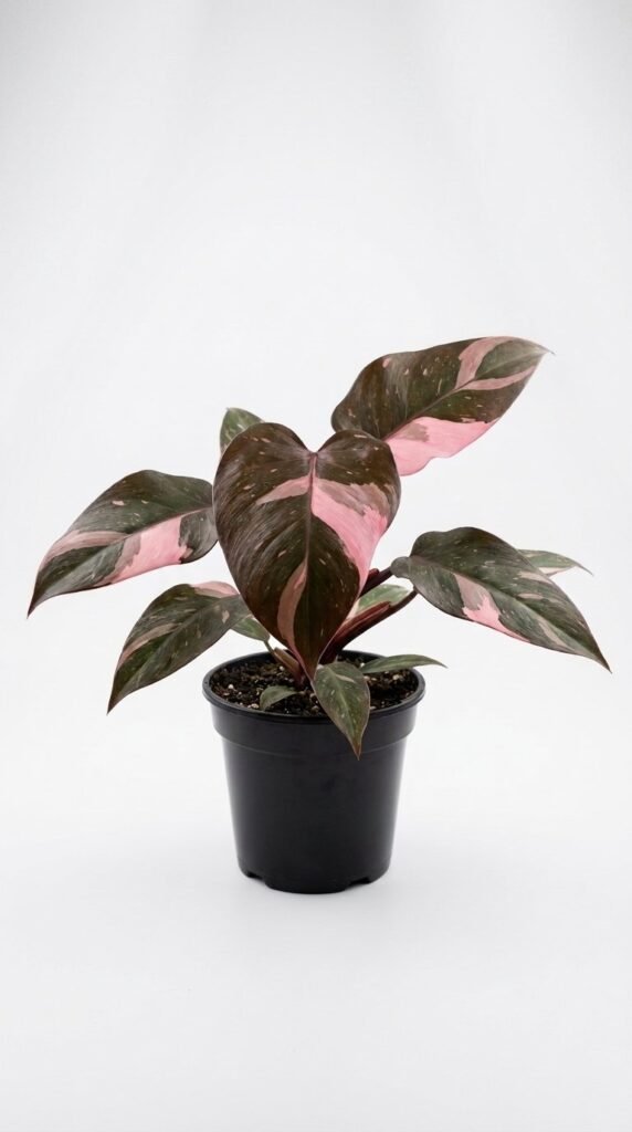 Philodendron Pink Princess Marble - 4"