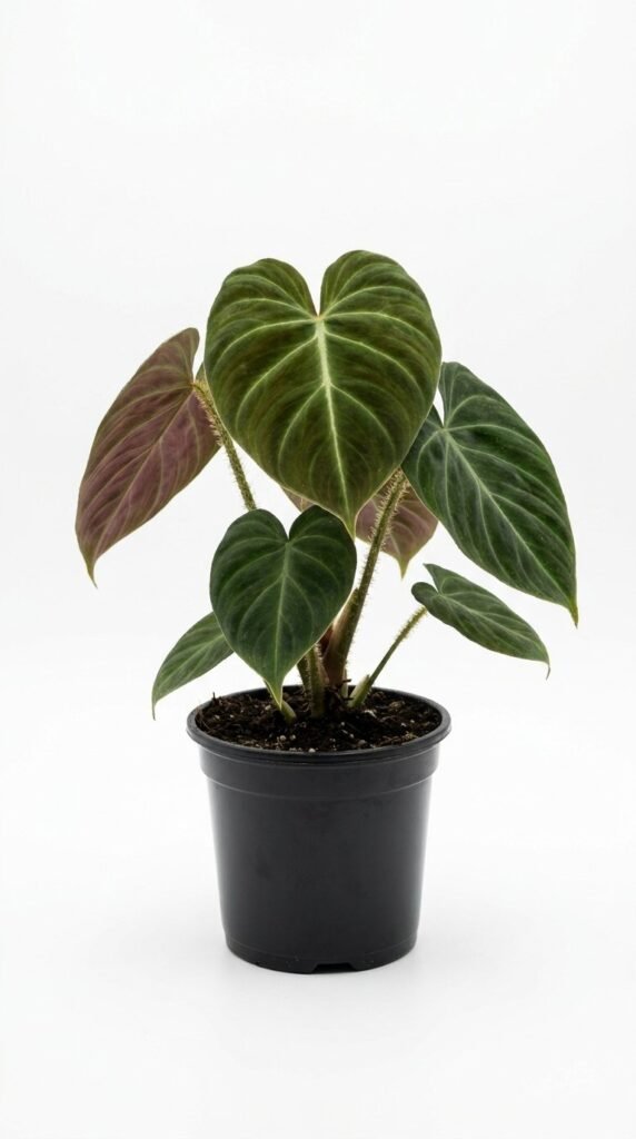 Philodendron verrucosum titanium - 4"