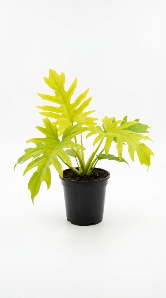 Philodendron warscewiczii 'Aurea' - 4"