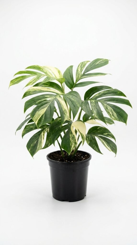 Rhaphidophora decursiva variegated - 6"